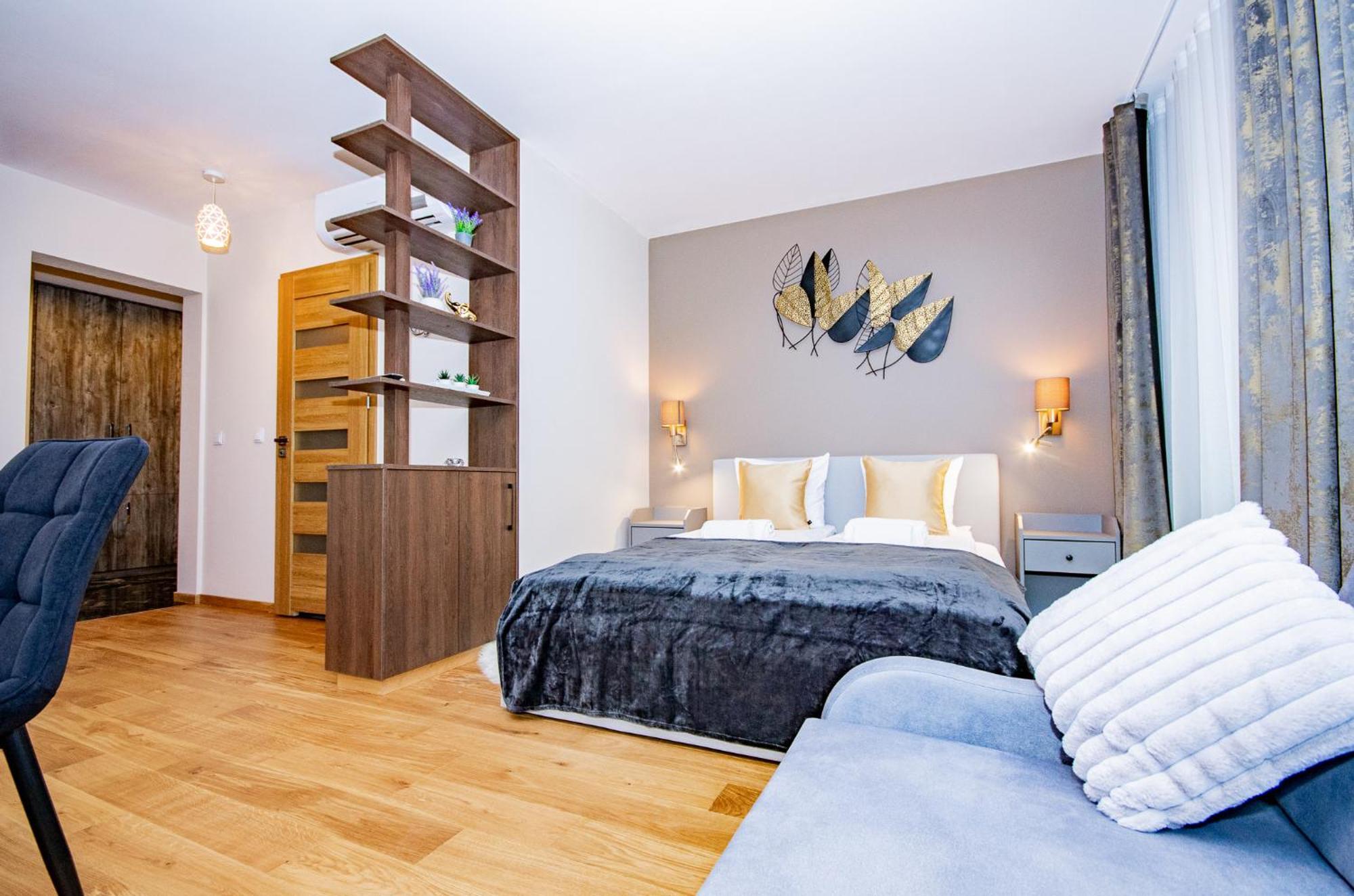 Inpoint Apartments G11 Near Old Town & Kazimierz District & Parking Option Krakov Pokoj fotografie
